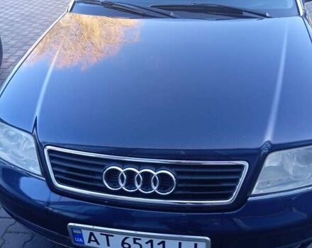 Синий Ауди А6, объемом двигателя 2.5 л и пробегом 320 тыс. км за 4800 $, фото 1 на Automoto.ua