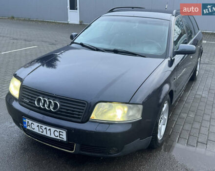 Синий Ауди А6, объемом двигателя 2.5 л и пробегом 361 тыс. км за 5200 $, фото 1 на Automoto.ua