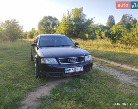 Синий Ауди А6, объемом двигателя 2.77 л и пробегом 406 тыс. км за 3800 $, фото 1 на Automoto.ua