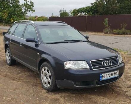 Синий Ауди А6, объемом двигателя 2.5 л и пробегом 350 тыс. км за 3500 $, фото 1 на Automoto.ua