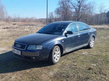 Синий Ауди А6, объемом двигателя 2.5 л и пробегом 460 тыс. км за 2300 $, фото 1 на Automoto.ua