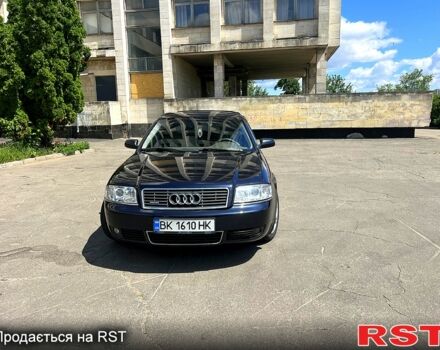 Синий Ауди А6, объемом двигателя 2.5 л и пробегом 379 тыс. км за 6100 $, фото 1 на Automoto.ua
