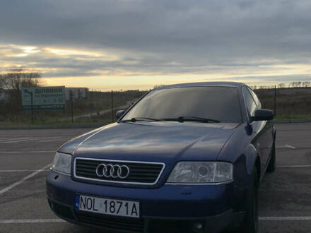Синий Ауди А6, объемом двигателя 2.5 л и пробегом 477 тыс. км за 2350 $, фото 1 на Automoto.ua