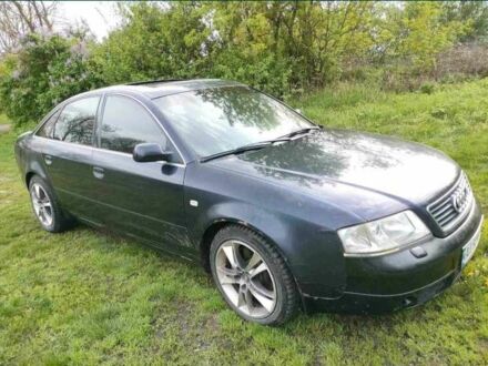 Синий Ауди А6, объемом двигателя 2.5 л и пробегом 420 тыс. км за 2500 $, фото 1 на Automoto.ua