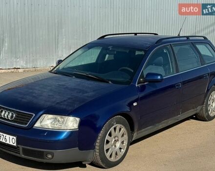Синий Ауди А6, объемом двигателя 2.5 л и пробегом 300 тыс. км за 3500 $, фото 1 на Automoto.ua