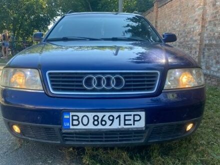 Синий Ауди А6, объемом двигателя 2.5 л и пробегом 320 тыс. км за 4000 $, фото 1 на Automoto.ua