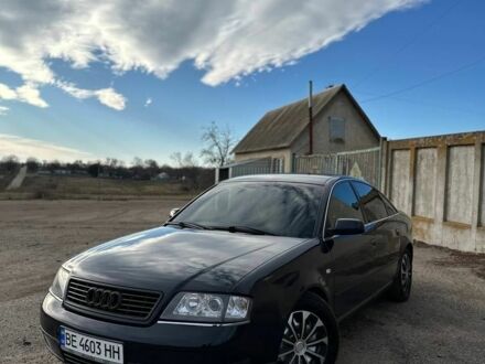 Синий Ауди А6, объемом двигателя 2.5 л и пробегом 370 тыс. км за 4300 $, фото 1 на Automoto.ua