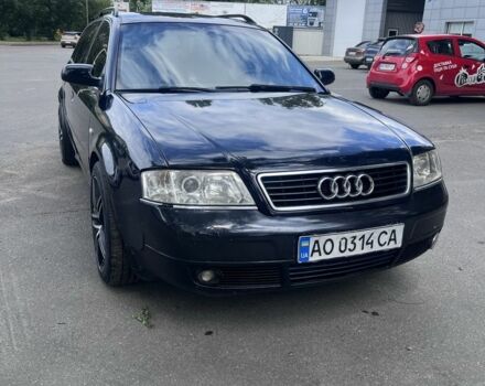 Синий Ауди А6, объемом двигателя 2.5 л и пробегом 356 тыс. км за 3800 $, фото 1 на Automoto.ua