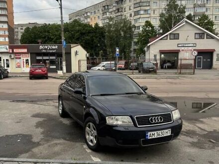 Ауди А6 2001 в Житомире на Automoto.ua Синий Ауди А6, объемом двигателя 2.5 л и пробегом 259 тыс. км за 4800 $, фото 1 на Automoto.ua