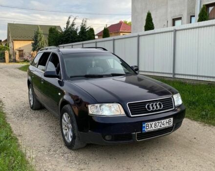 Синий Ауди А6, объемом двигателя 2.5 л и пробегом 315 тыс. км за 4000 $, фото 1 на Automoto.ua