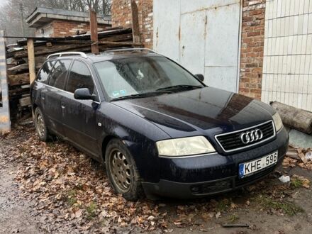 Синій Ауді А6, об'ємом двигуна 2.5 л та пробігом 300 тис. км за 2700 $, фото 1 на Automoto.ua