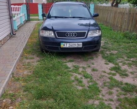 Синий Ауди А6, объемом двигателя 2.5 л и пробегом 370 тыс. км за 3000 $, фото 1 на Automoto.ua
