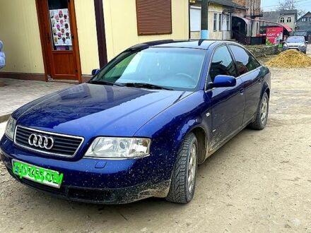 Синий Ауди А6, объемом двигателя 2.5 л и пробегом 380 тыс. км за 2500 $, фото 1 на Automoto.ua