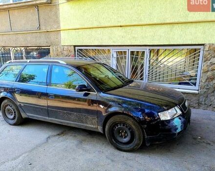 Синий Ауди А6, объемом двигателя 2.5 л и пробегом 286 тыс. км за 3200 $, фото 1 на Automoto.ua