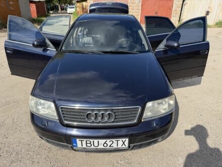 Синий Ауди А6, объемом двигателя 2.5 л и пробегом 327 тыс. км за 2000 $, фото 1 на Automoto.ua