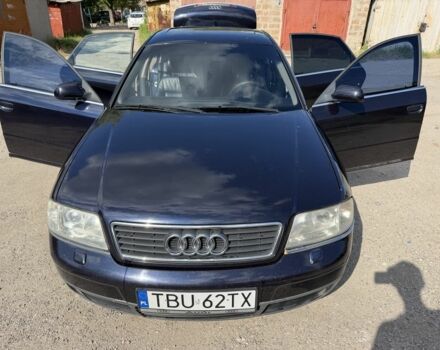 Синий Ауди А6, объемом двигателя 2.5 л и пробегом 327 тыс. км за 2000 $, фото 1 на Automoto.ua