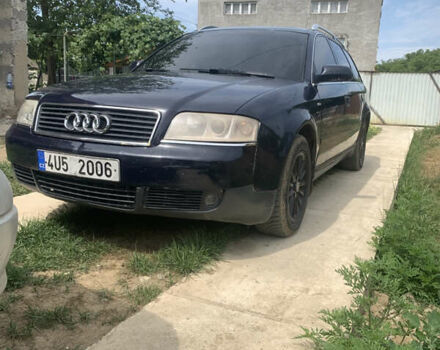 Синій Ауді А6, об'ємом двигуна 2.5 л та пробігом 268 тис. км за 1950 $, фото 1 на Automoto.ua