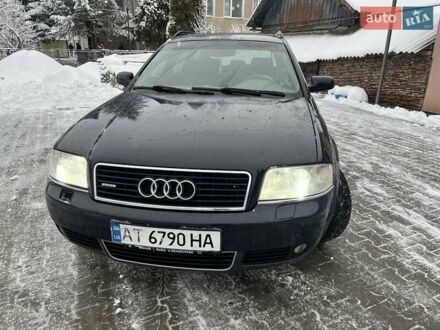 Синий Ауди А6, объемом двигателя 2.5 л и пробегом 344 тыс. км за 3999 $, фото 1 на Automoto.ua