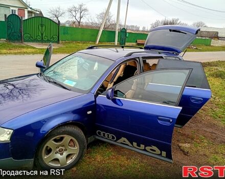 Синий Ауди А6, объемом двигателя 2.5 л и пробегом 435 тыс. км за 4000 $, фото 1 на Automoto.ua