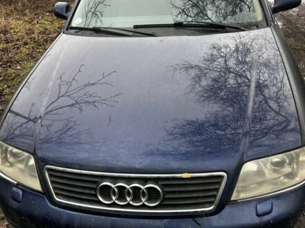 Синий Ауди А6, объемом двигателя 2.5 л и пробегом 300 тыс. км за 2000 $, фото 1 на Automoto.ua