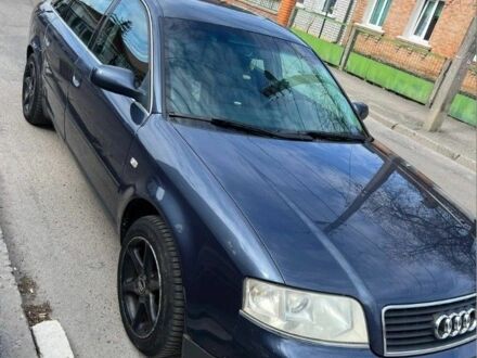 Синий Ауди А6, объемом двигателя 2.5 л и пробегом 420 тыс. км за 2300 $, фото 1 на Automoto.ua