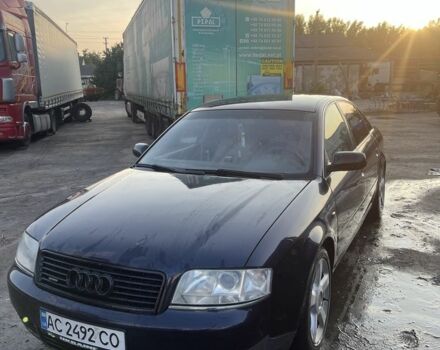 Синий Ауди А6, объемом двигателя 2.5 л и пробегом 360 тыс. км за 2500 $, фото 1 на Automoto.ua