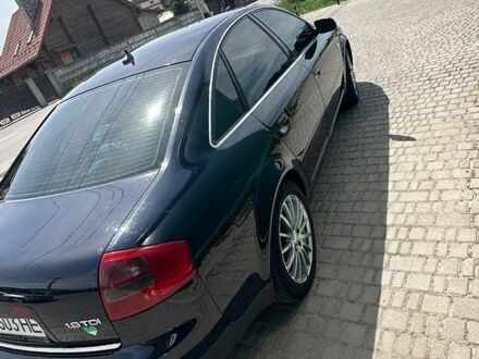Синий Ауди А6, объемом двигателя 1.9 л и пробегом 322 тыс. км за 4500 $, фото 1 на Automoto.ua