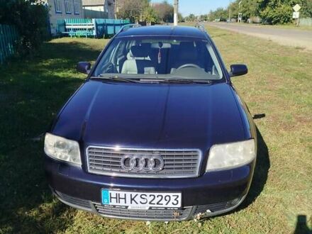 Синий Ауди А6, объемом двигателя 2.5 л и пробегом 319 тыс. км за 2800 $, фото 1 на Automoto.ua