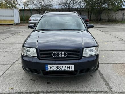 Синий Ауди А6, объемом двигателя 2.5 л и пробегом 450 тыс. км за 3600 $, фото 1 на Automoto.ua