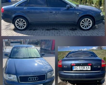 Синій Ауді А6, об'ємом двигуна 2.5 л та пробігом 272 тис. км за 4300 $, фото 1 на Automoto.ua