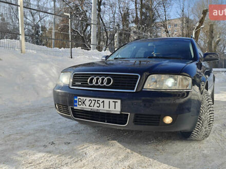 Синий Ауди А6, объемом двигателя 2.5 л и пробегом 346 тыс. км за 5100 $, фото 1 на Automoto.ua