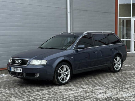 Синій Ауді А6, об'ємом двигуна 2.4 л та пробігом 322 тис. км за 5350 $, фото 1 на Automoto.ua