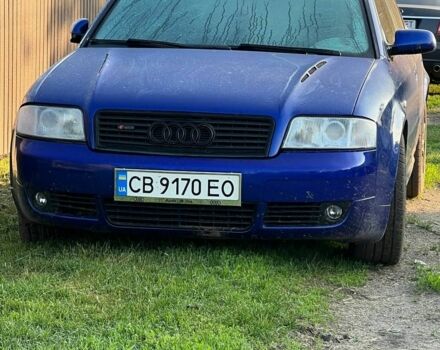 Синий Ауди А6, объемом двигателя 2.7 л и пробегом 340 тыс. км за 5500 $, фото 1 на Automoto.ua