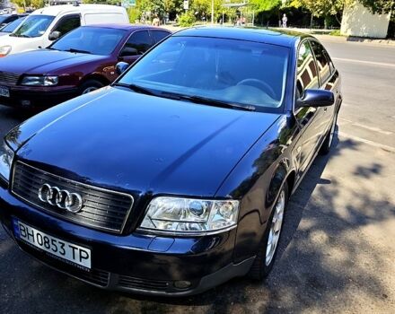 Синий Ауди А6, объемом двигателя 2.5 л и пробегом 306 тыс. км за 4800 $, фото 1 на Automoto.ua