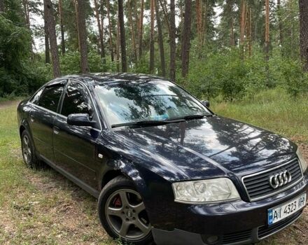 Синий Ауди А6, объемом двигателя 2.5 л и пробегом 314 тыс. км за 4400 $, фото 1 на Automoto.ua