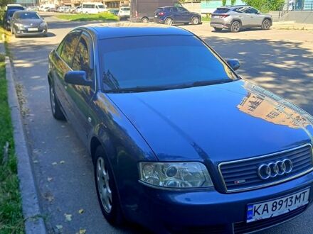 Синій Ауді А6, об'ємом двигуна 2 л та пробігом 350 тис. км за 5000 $, фото 1 на Automoto.ua
