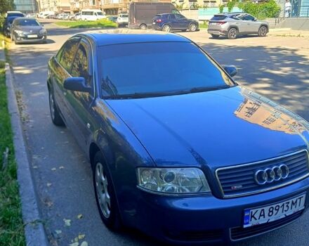 Синий Ауди А6, объемом двигателя 2 л и пробегом 350 тыс. км за 5000 $, фото 1 на Automoto.ua