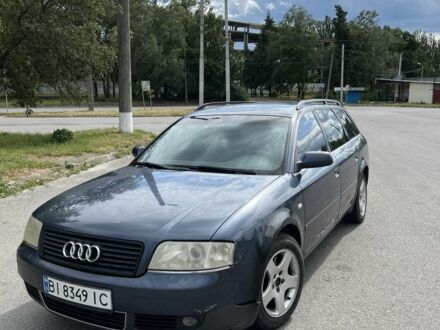 Синий Ауди А6, объемом двигателя 2.5 л и пробегом 300 тыс. км за 3400 $, фото 1 на Automoto.ua