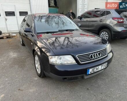 Синий Ауди А6, объемом двигателя 2.5 л и пробегом 200 тыс. км за 1900 $, фото 1 на Automoto.ua