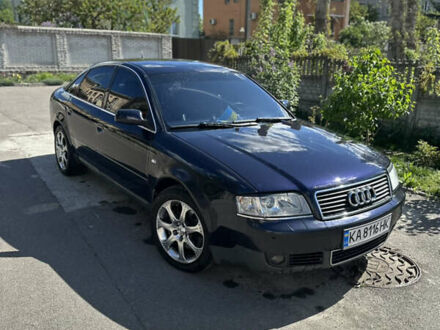Ауді А6 2002 у Києві на Automoto.ua Синій Ауді А6, об'ємом двигуна 3 л та пробігом 266 тис. км за 4100 $, фото 1 на Automoto.ua