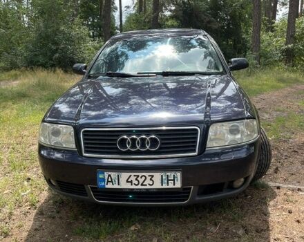 Синий Ауди А6, объемом двигателя 2.5 л и пробегом 315 тыс. км за 4200 $, фото 1 на Automoto.ua