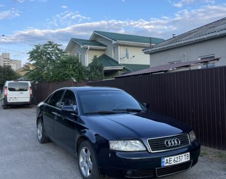Синий Ауди А6, объемом двигателя 2.5 л и пробегом 285 тыс. км за 3950 $, фото 1 на Automoto.ua