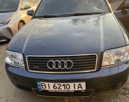 Синій Ауді А6, об'ємом двигуна 2.5 л та пробігом 444 тис. км за 5000 $, фото 1 на Automoto.ua