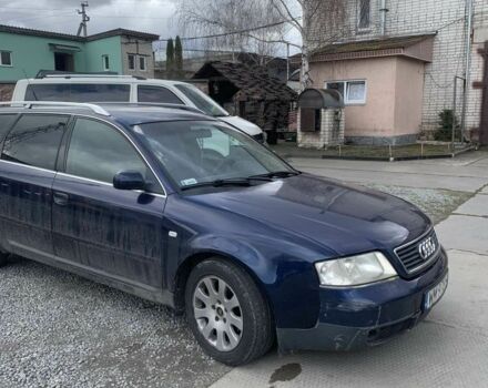 Синий Ауди А6, объемом двигателя 2.5 л и пробегом 459 тыс. км за 2000 $, фото 1 на Automoto.ua