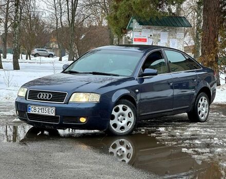 Синий Ауди А6, объемом двигателя 2.5 л и пробегом 460 тыс. км за 3750 $, фото 1 на Automoto.ua