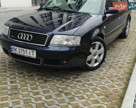 Синий Ауди А6, объемом двигателя 2.5 л и пробегом 348 тыс. км за 6990 $, фото 1 на Automoto.ua