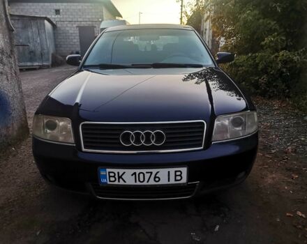 Синій Ауді А6, об'ємом двигуна 2 л та пробігом 350 тис. км за 4500 $, фото 1 на Automoto.ua