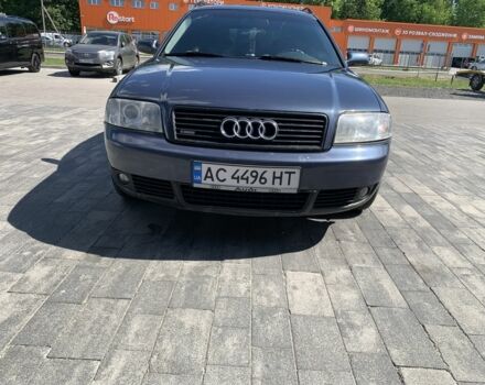 Синий Ауди А6, объемом двигателя 2.4 л и пробегом 396 тыс. км за 4400 $, фото 1 на Automoto.ua