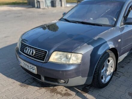 Синій Ауді А6, об'ємом двигуна 3 л та пробігом 450 тис. км за 3700 $, фото 1 на Automoto.ua