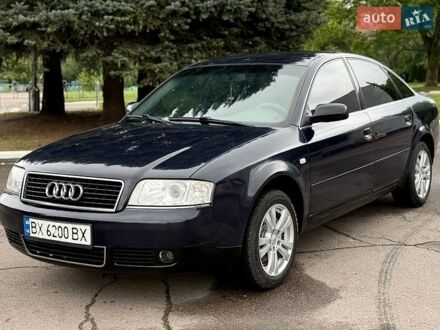 Синий Ауди А6, объемом двигателя 1.78 л и пробегом 295 тыс. км за 3800 $, фото 1 на Automoto.ua